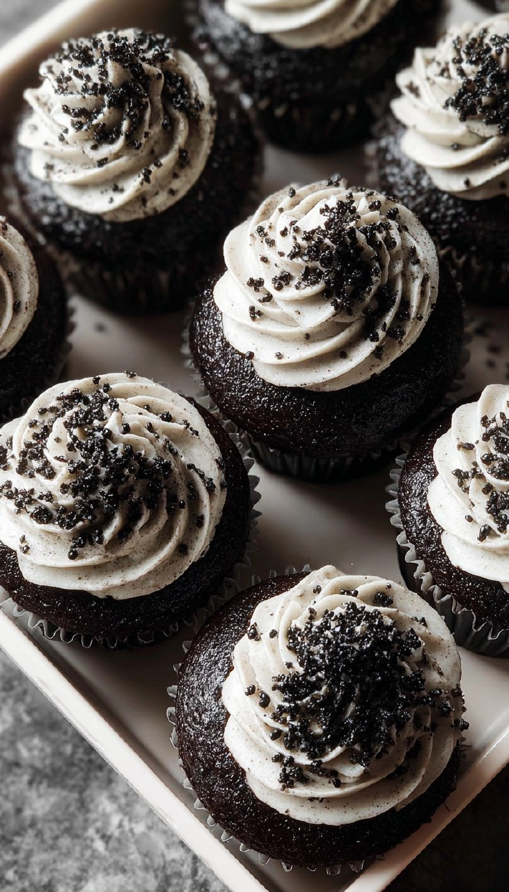 Black Cupcakes