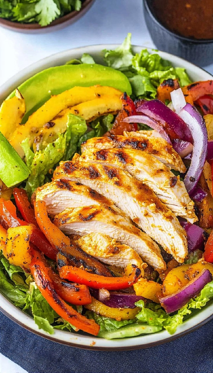 Chicken Fajita Salad