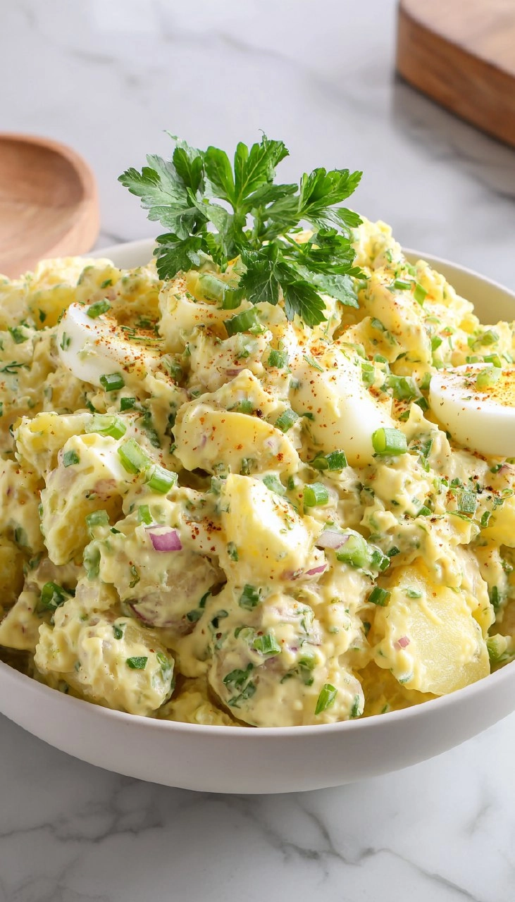 Deviled Egg Potato Salad