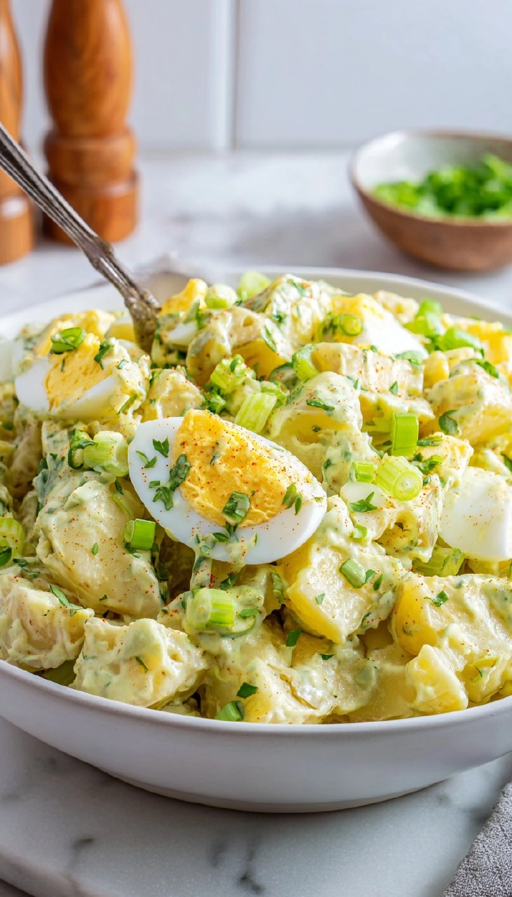 Deviled Egg Potato Salad