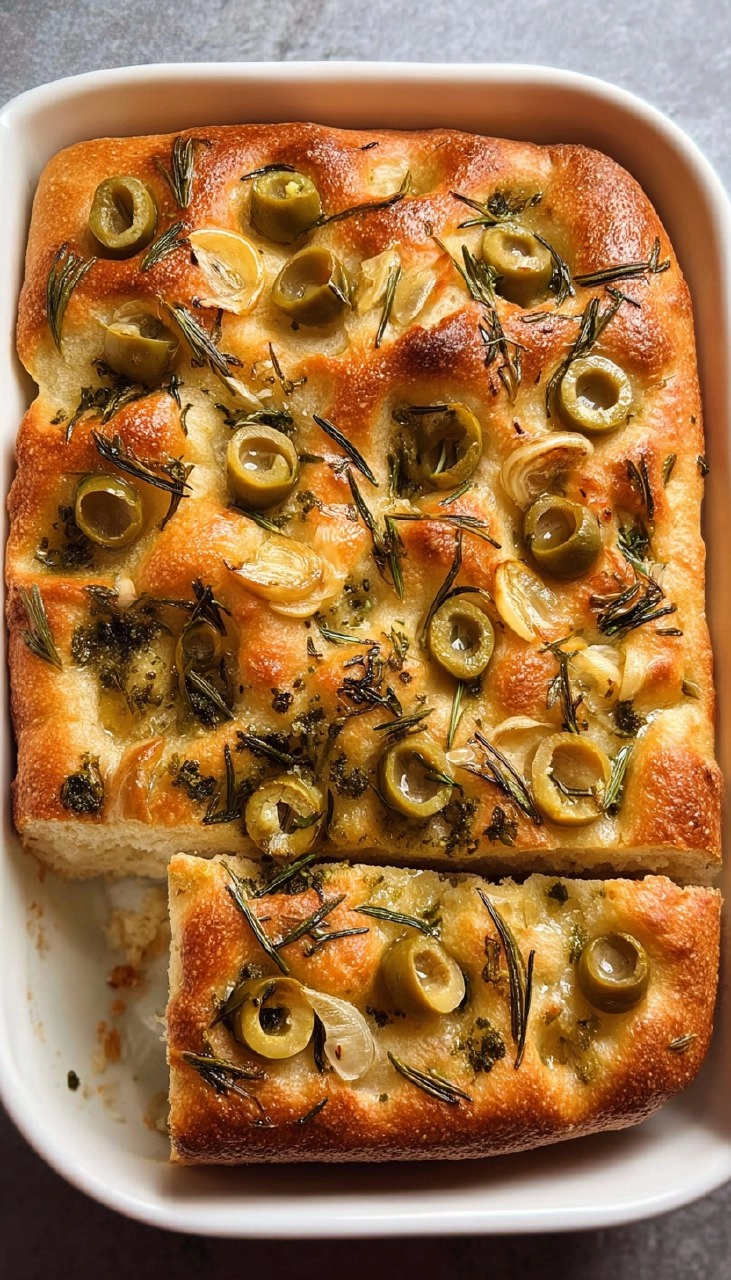 Garlic and Rosemary Focaccia