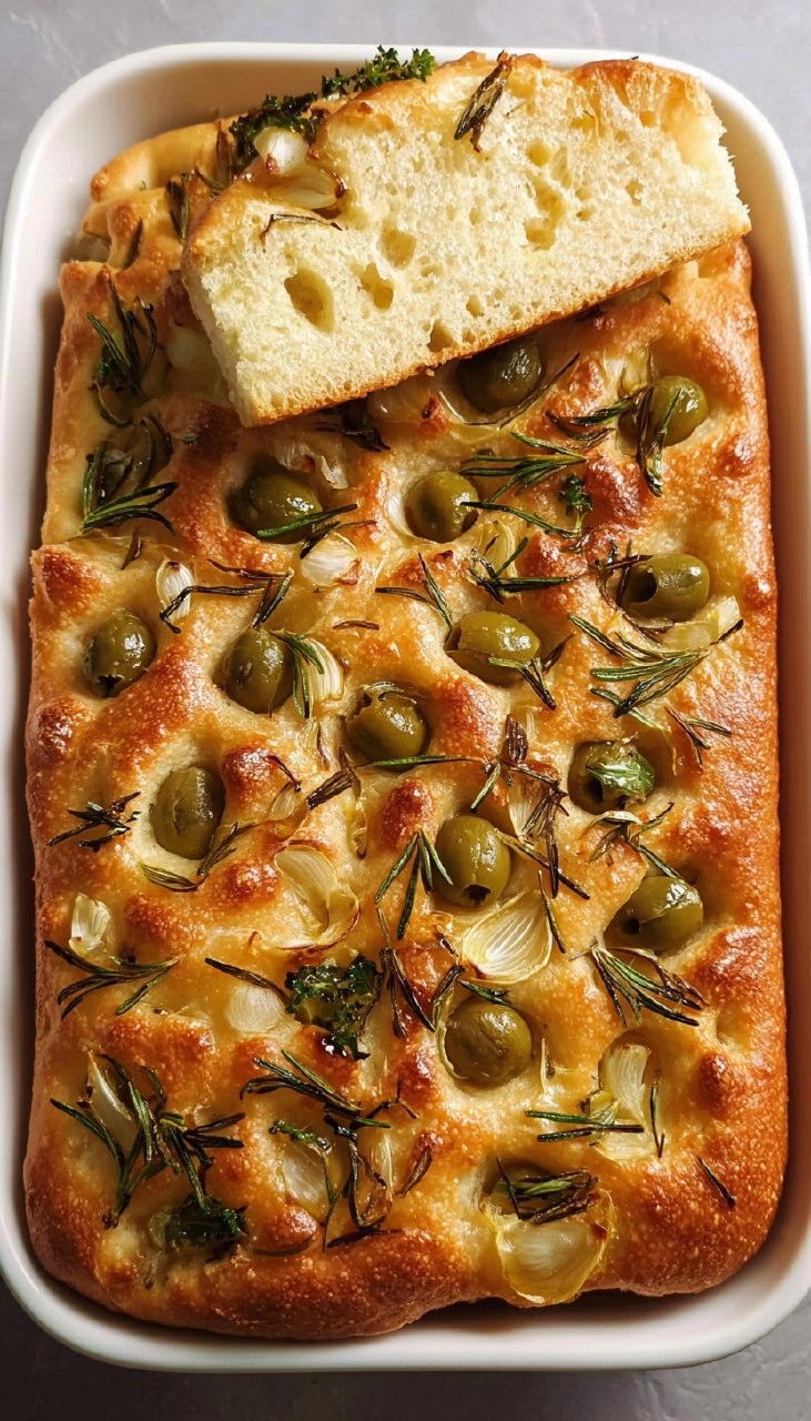 Garlic and Rosemary Focaccia