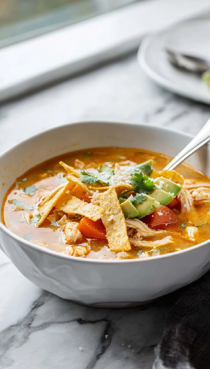 Healthy-Chicken-Tortilla-Soup-Recipe