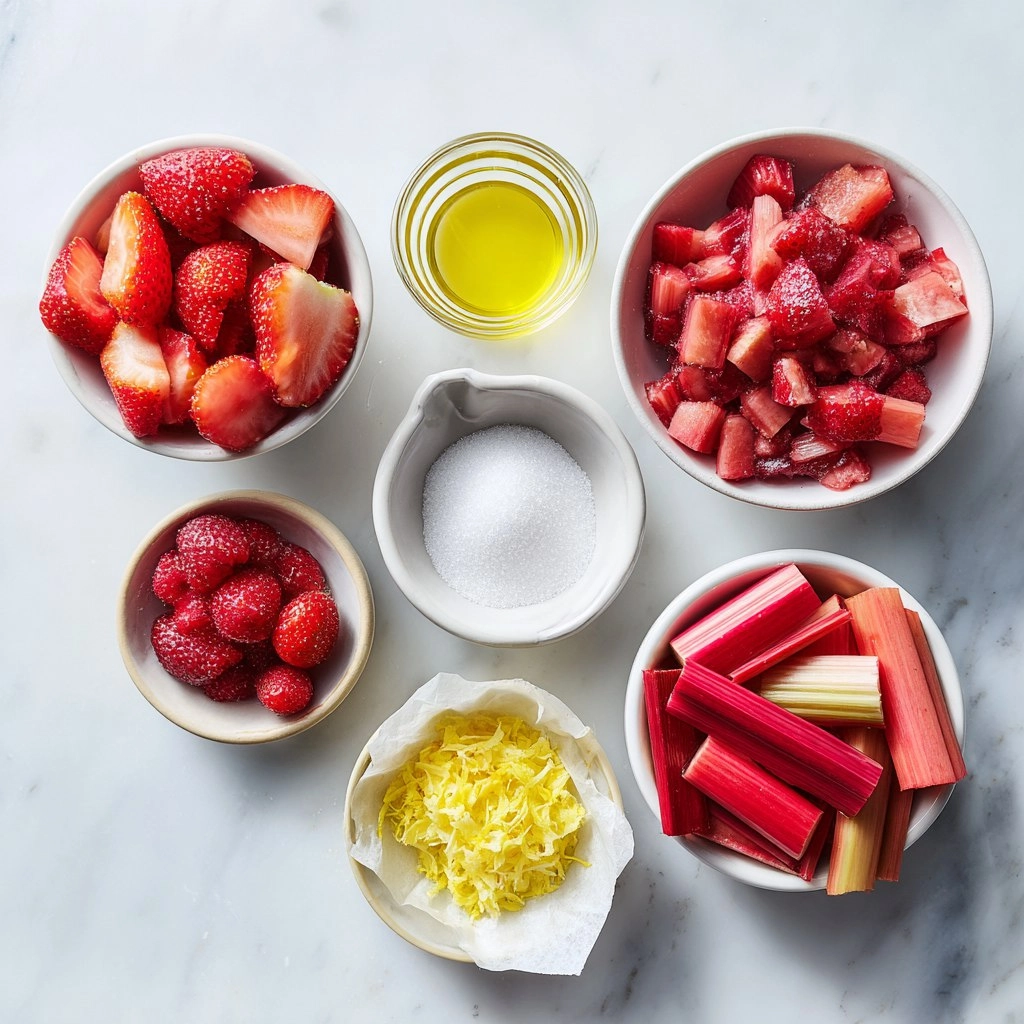 Strawberry Rhubarb Preserves