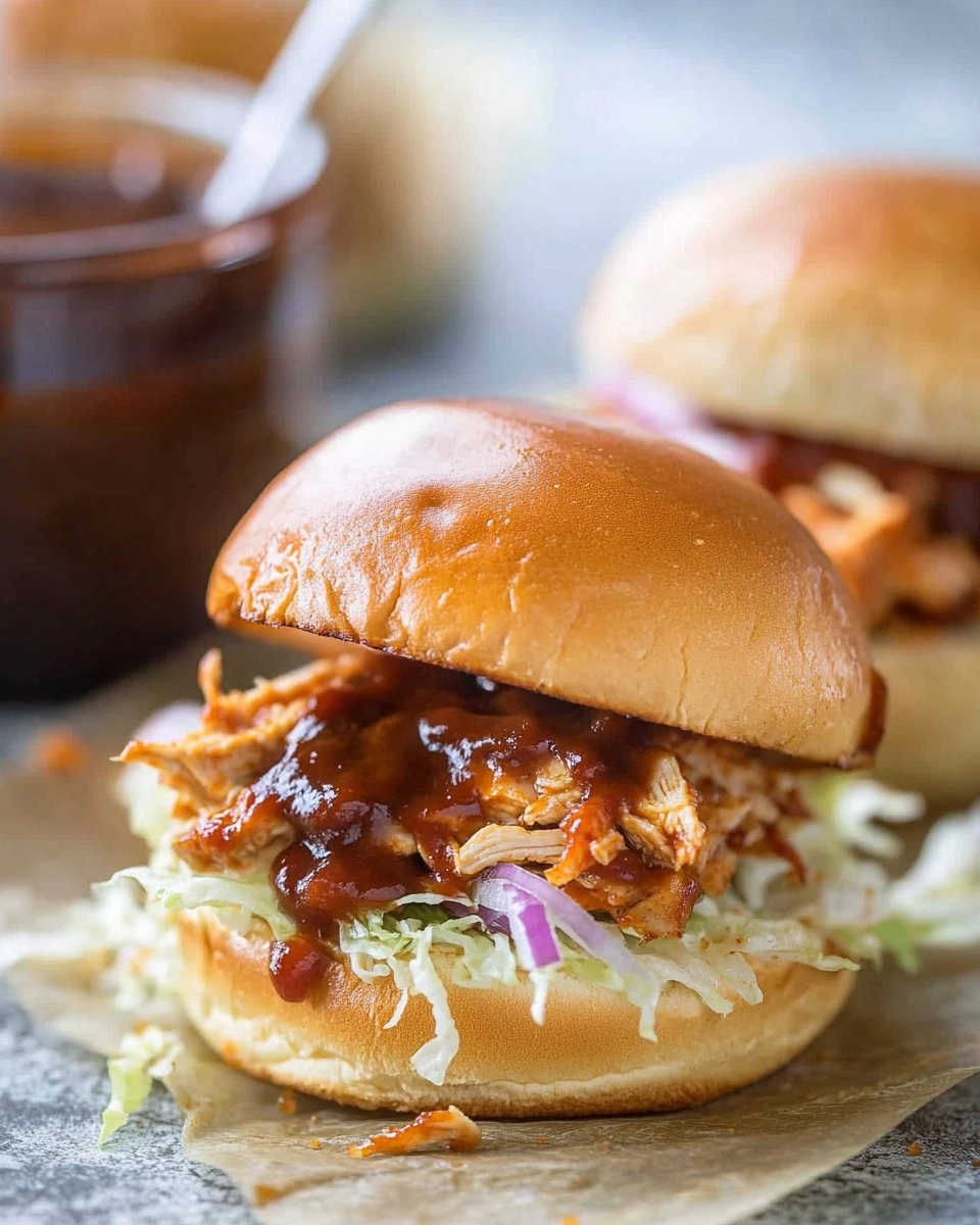 BBQ Chicken Sliders