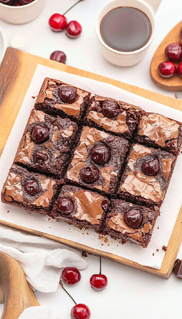 Cherry Chocolate Brownies