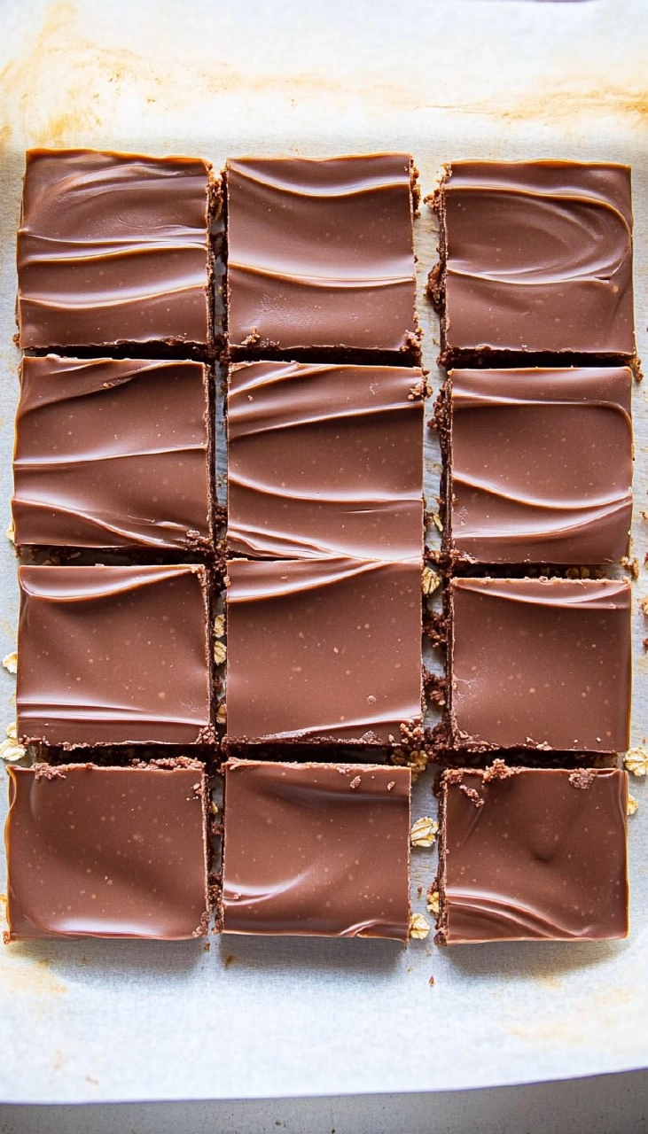 Chocolate Oatmeal Peanut Butter Bars