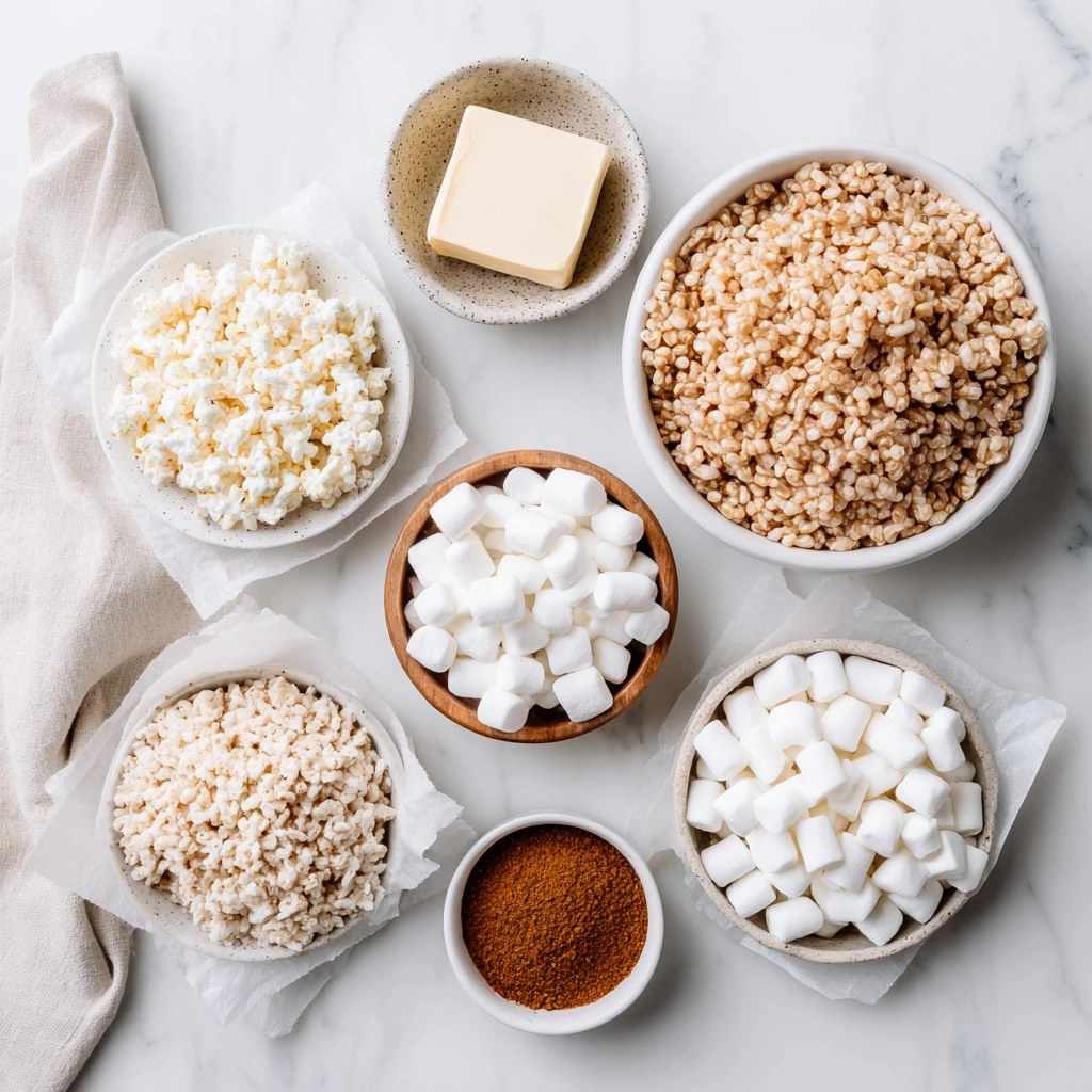 Churro Rice Krispie Treats