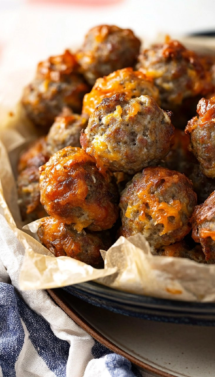 Cream Cheese Sausage Balls