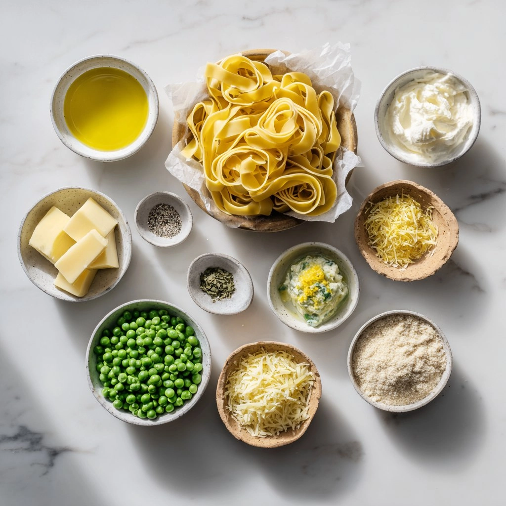 Creamy Pasta e Piselli