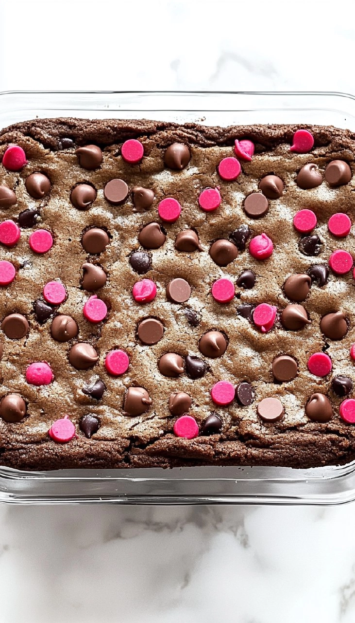 Double Chocolate Chip Cookie Cake