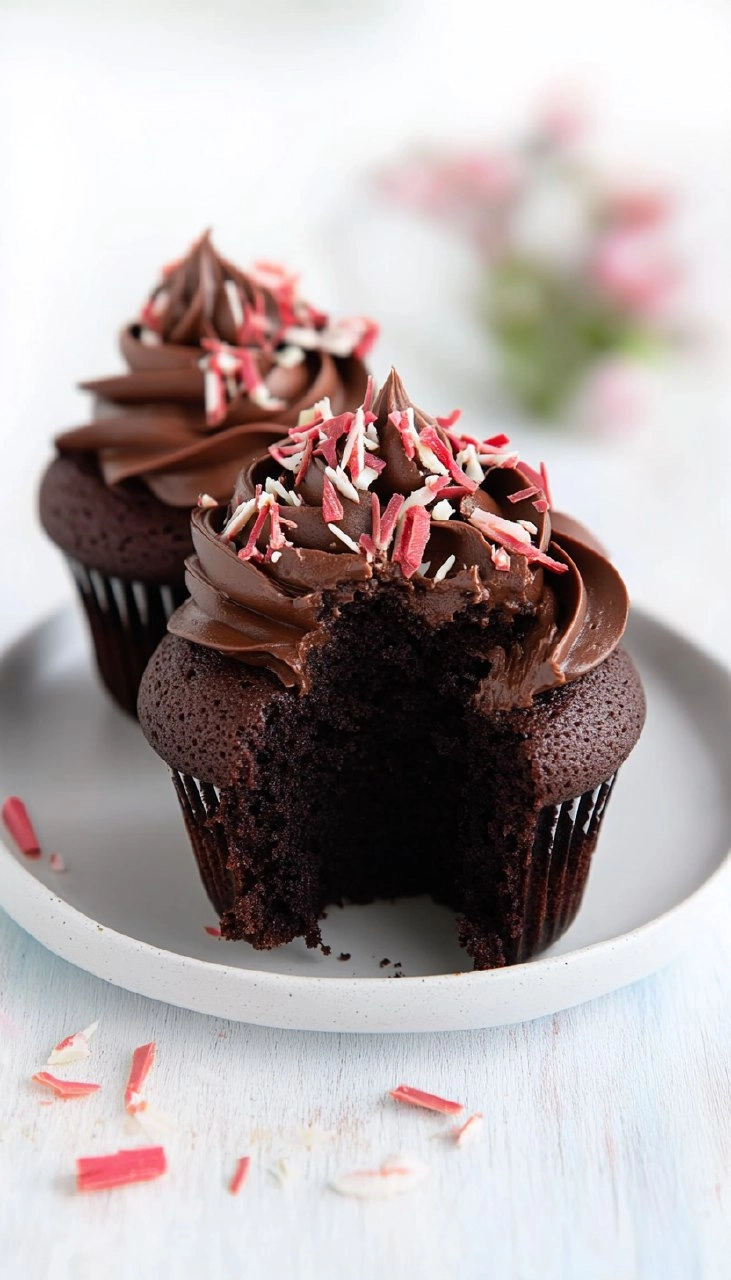 Keto Air Fryer Chocolate Cupcakes