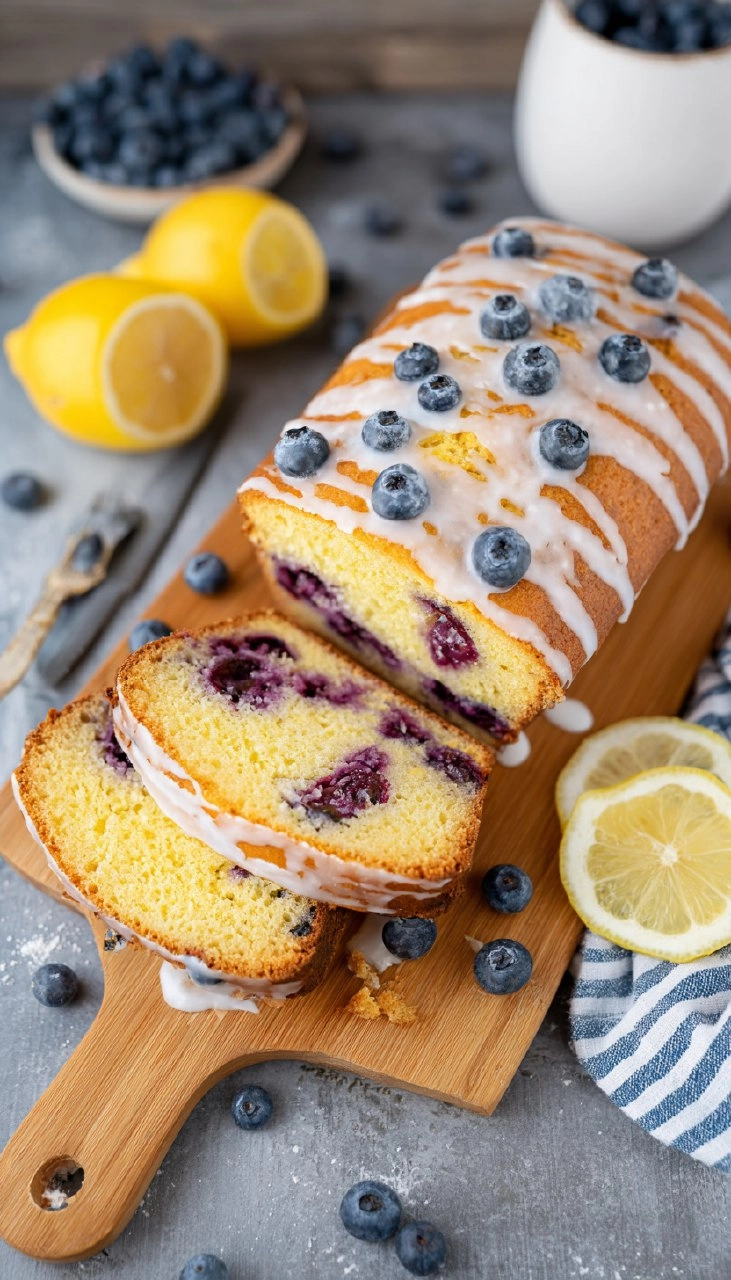 Lemon Blueberry Loaf
