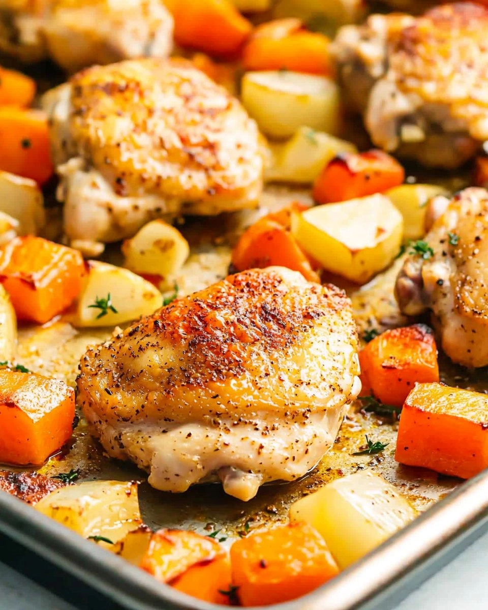 Sheet Pan Chicken Thighs