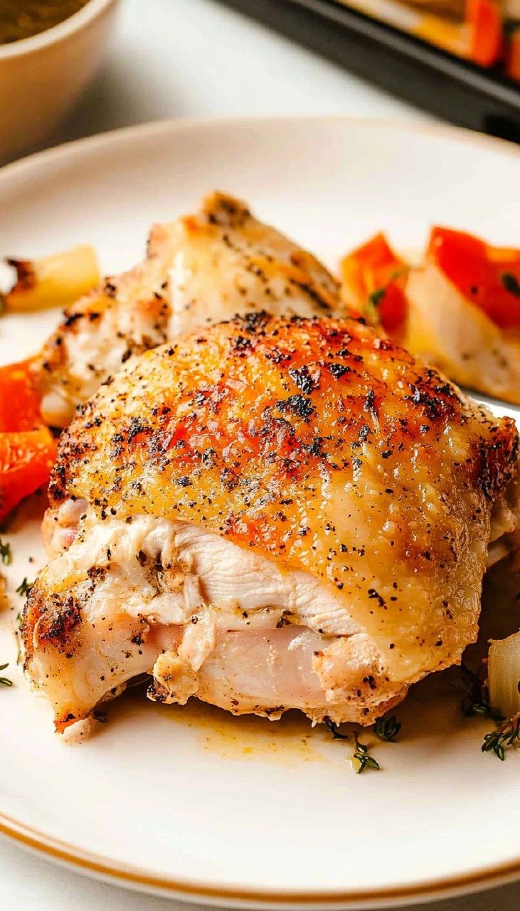 Sheet Pan Chicken Thighs
