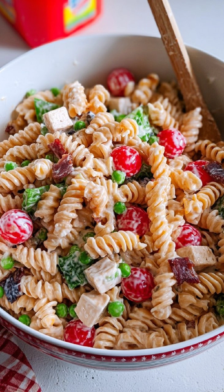 Bacon Ranch Pasta Salad 93 Bacon Ranch Pasta Salad