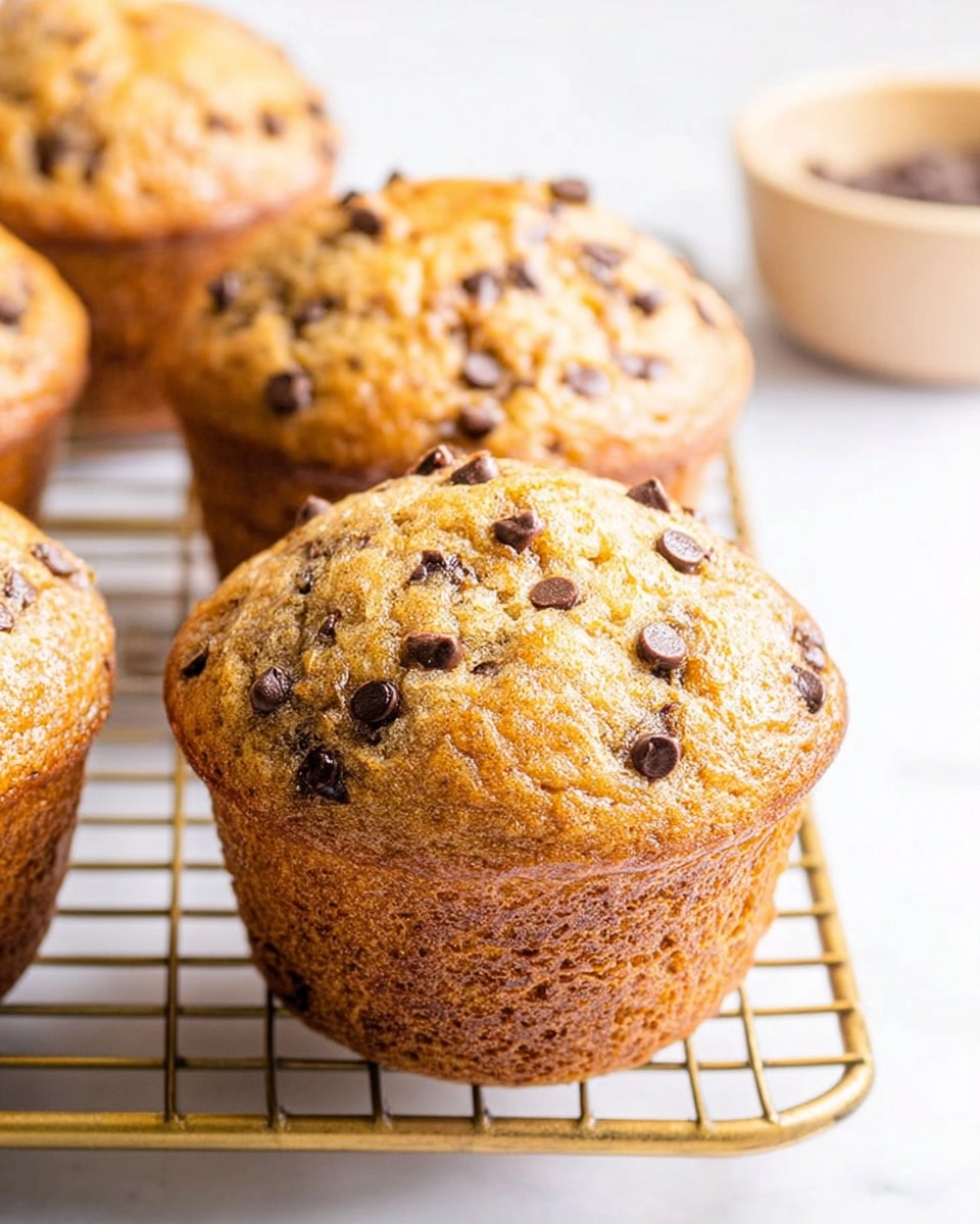 Banana Chocolate Chip Muffins