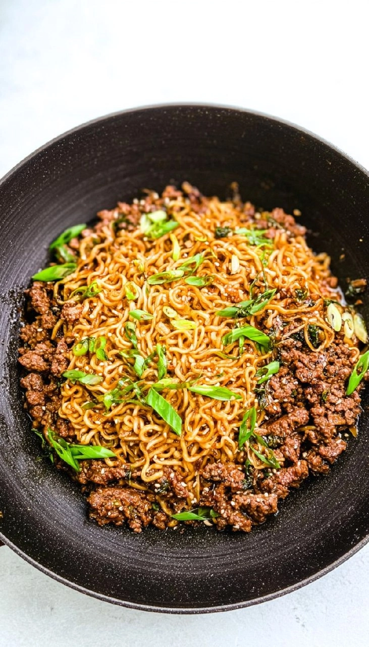 Beef and Ramen Noodles