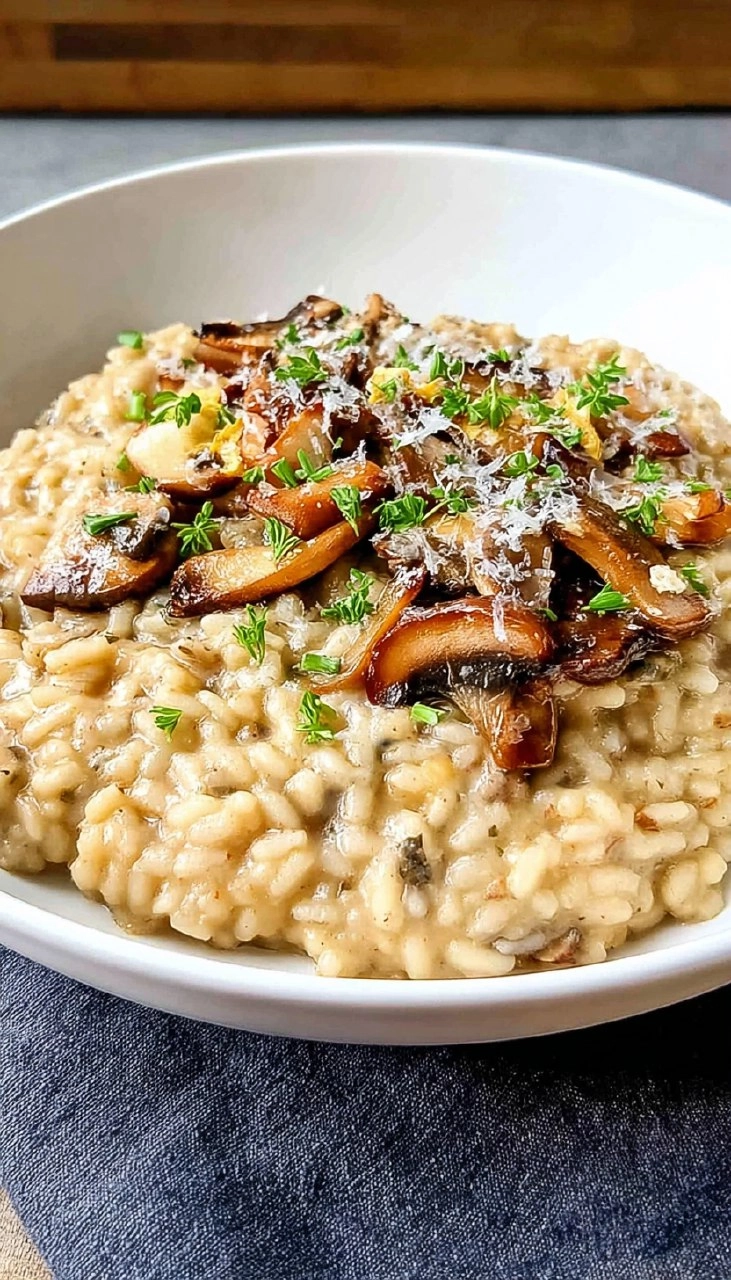 Mushroom Risotto 93 Mushroom Risotto