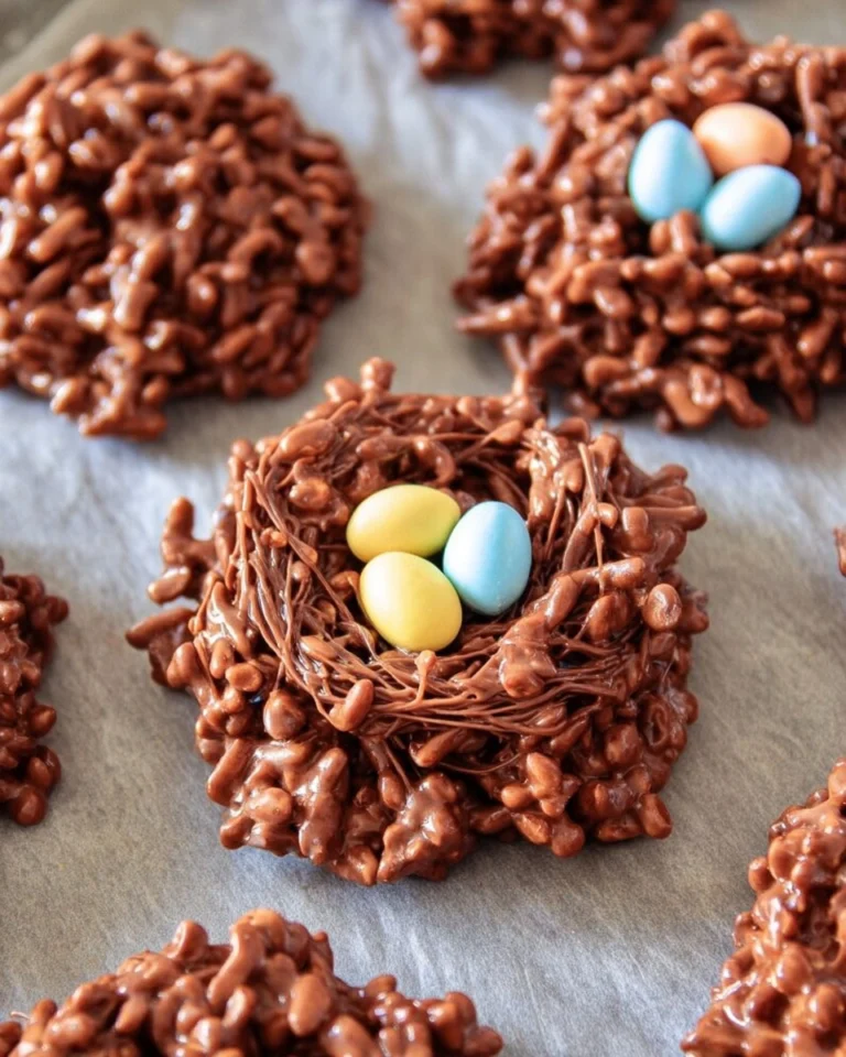No-Bake-Chocolate-Birds-Nest-Cookies-Recipe