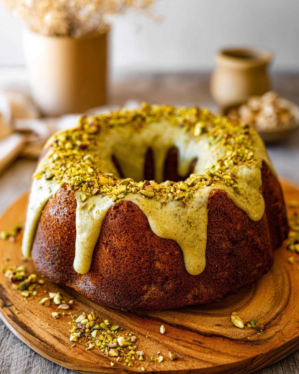 Pistachio Bundt Cake