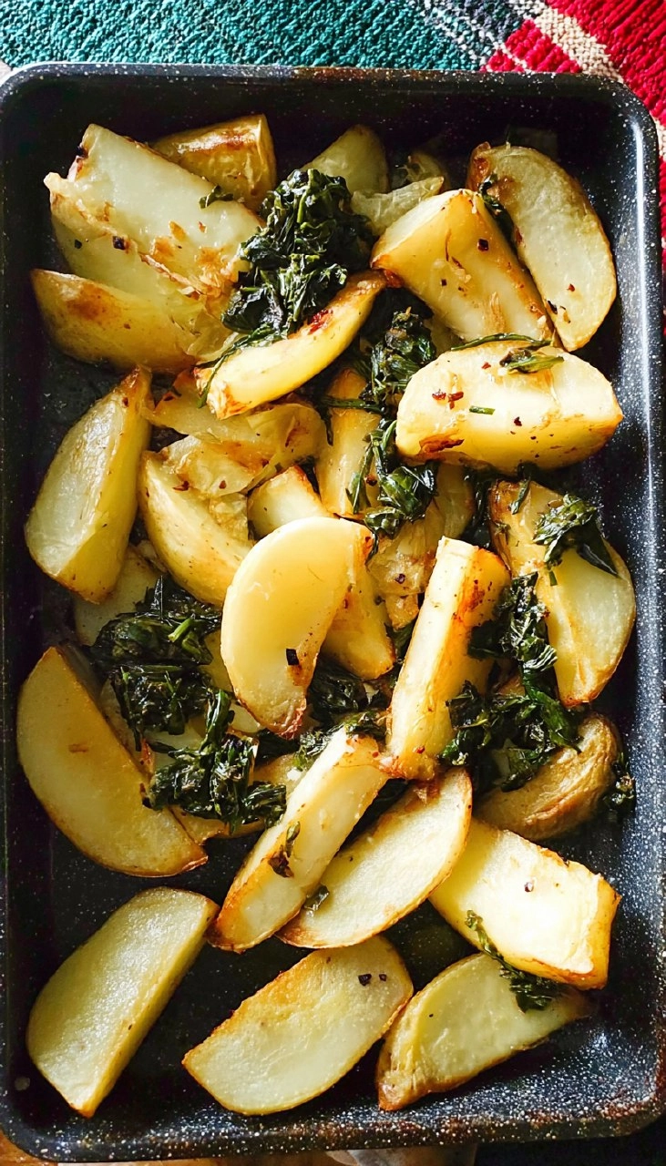 Roasted Lemon Potatoes with Wild Garlic 69 Roasted Lemon Potatoes with Wild Garlic