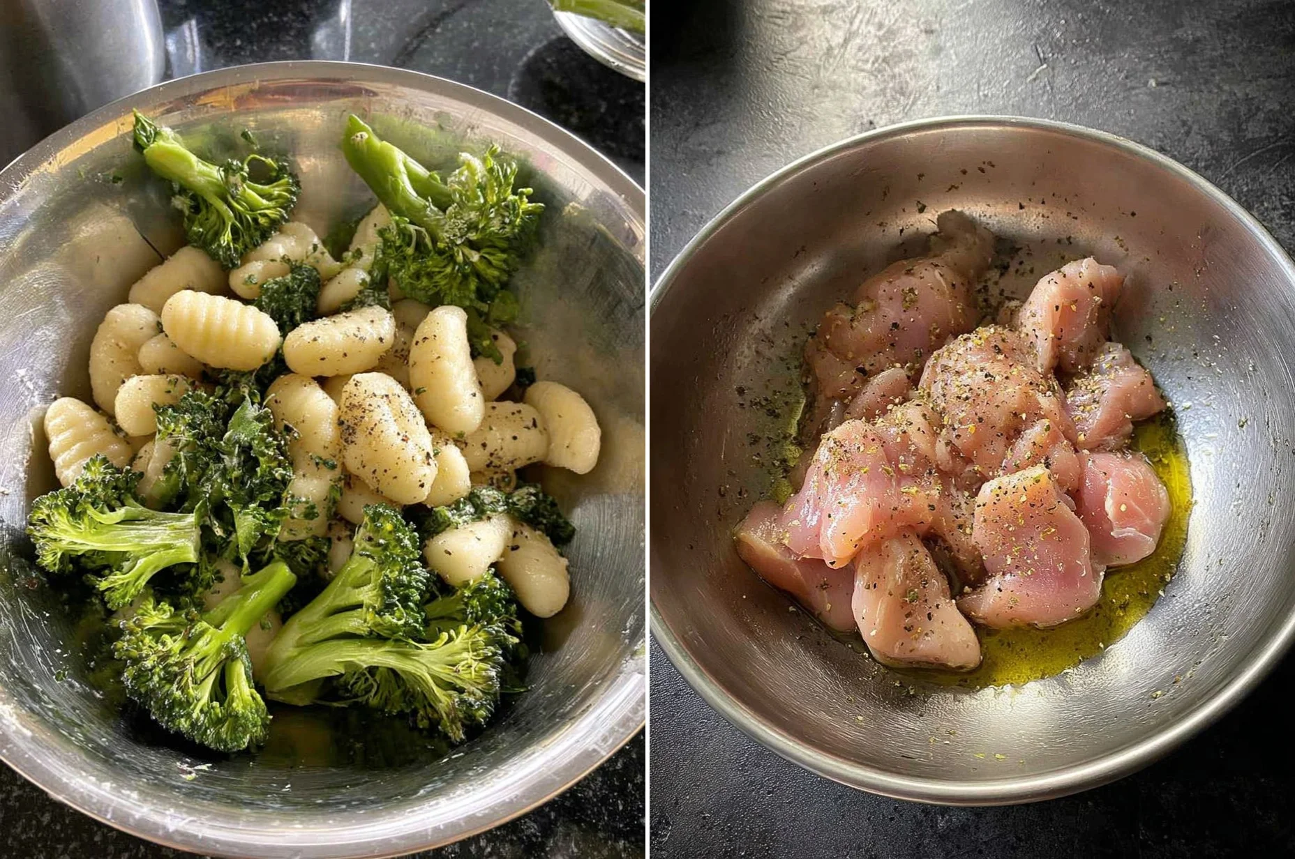 Sheet Pan Lemon Chicken Gnocchi Bake
