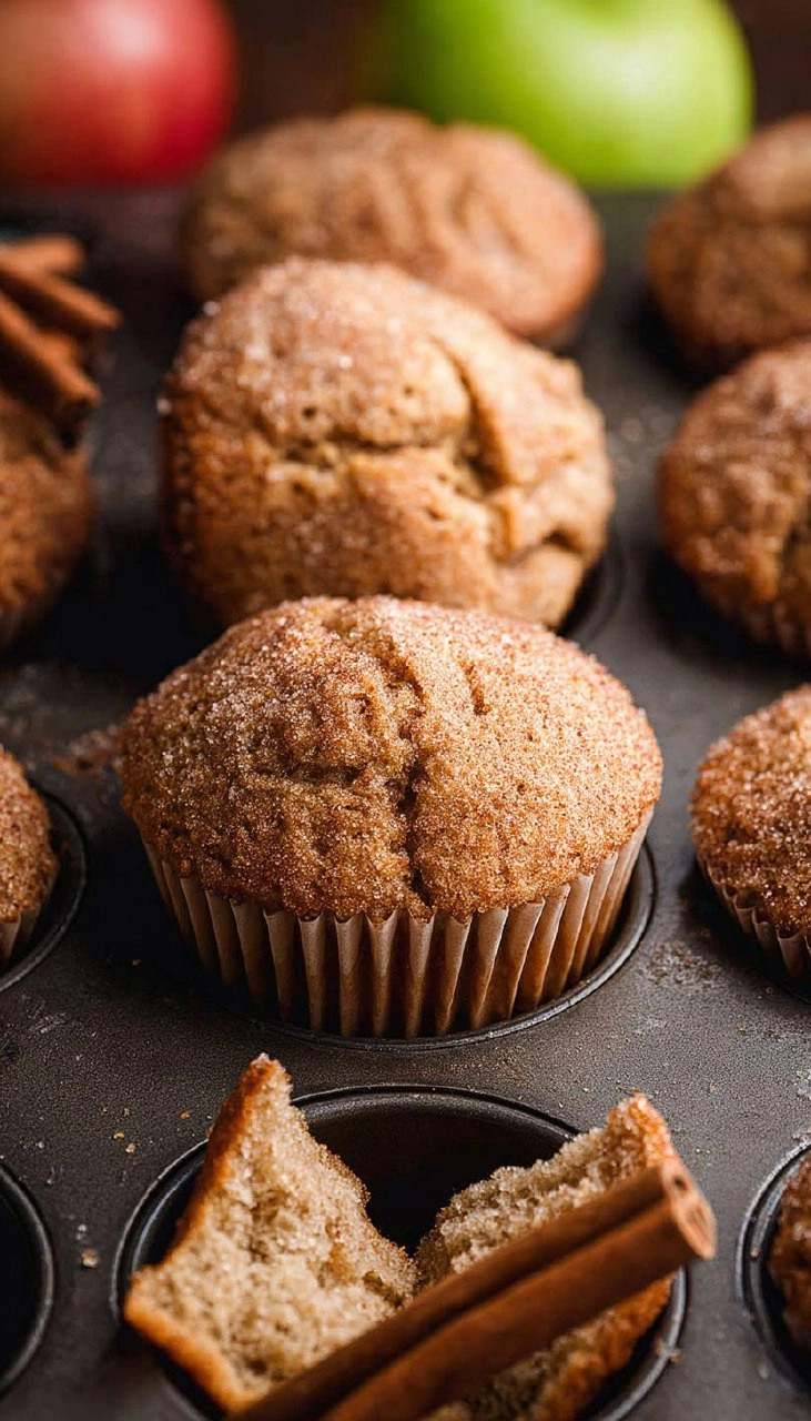 Simply Applesauce Muffins