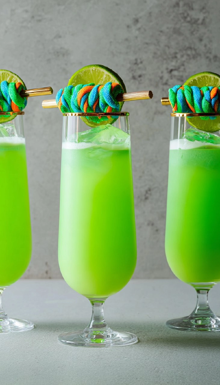 St Patrick's Day Mocktails