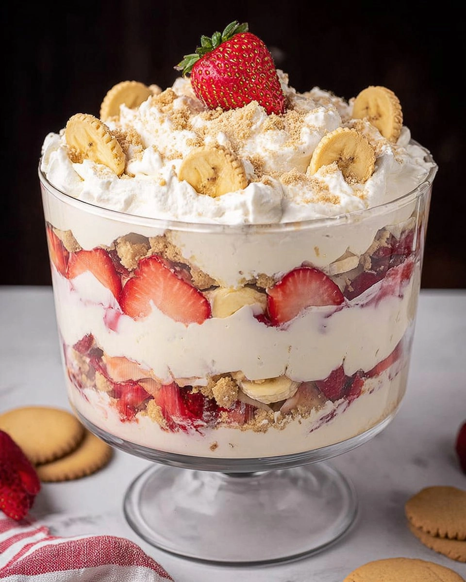 Strawberry Banana Pudding