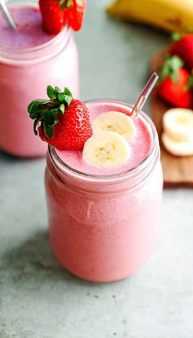 Strawberry Banana Smoothie
