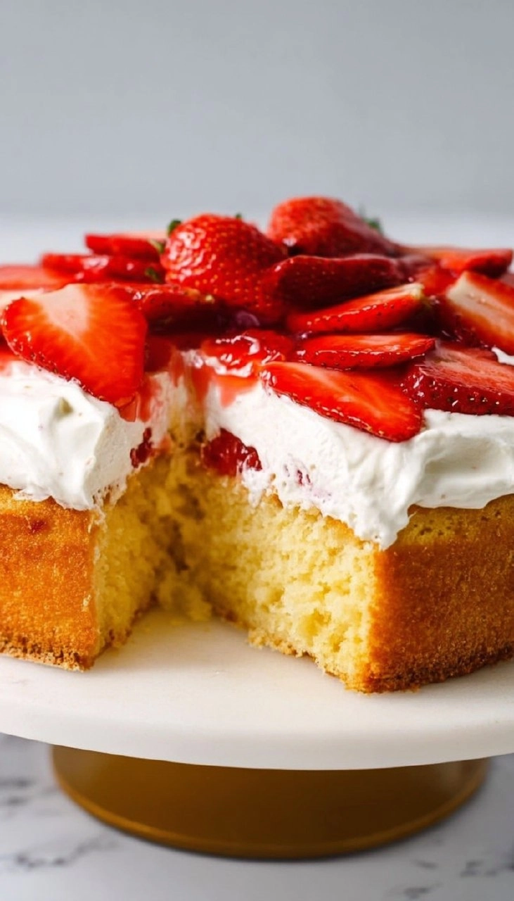 Strawberry Shortcake Cake