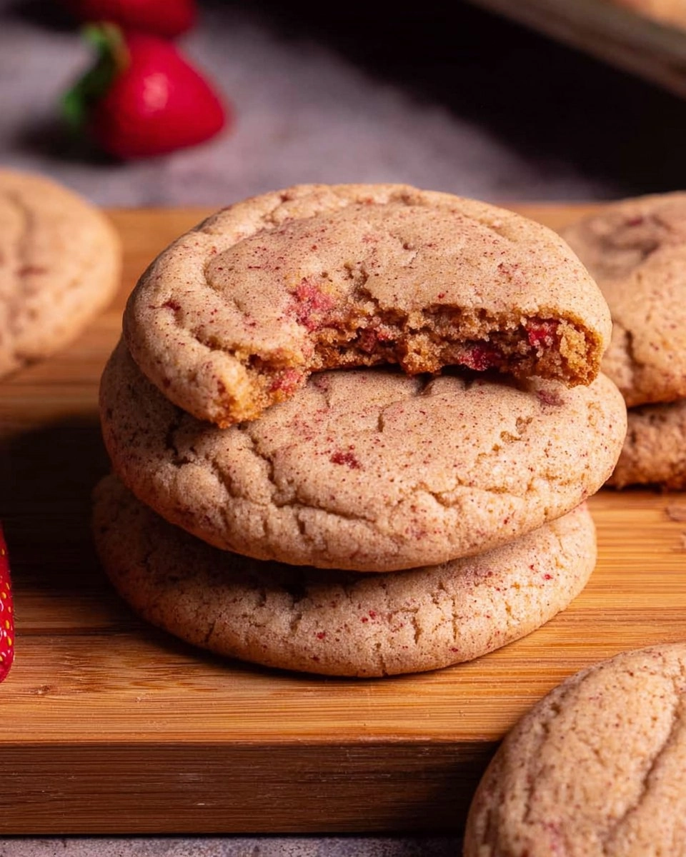 Strawberry cookies 76 Strawberry cookies