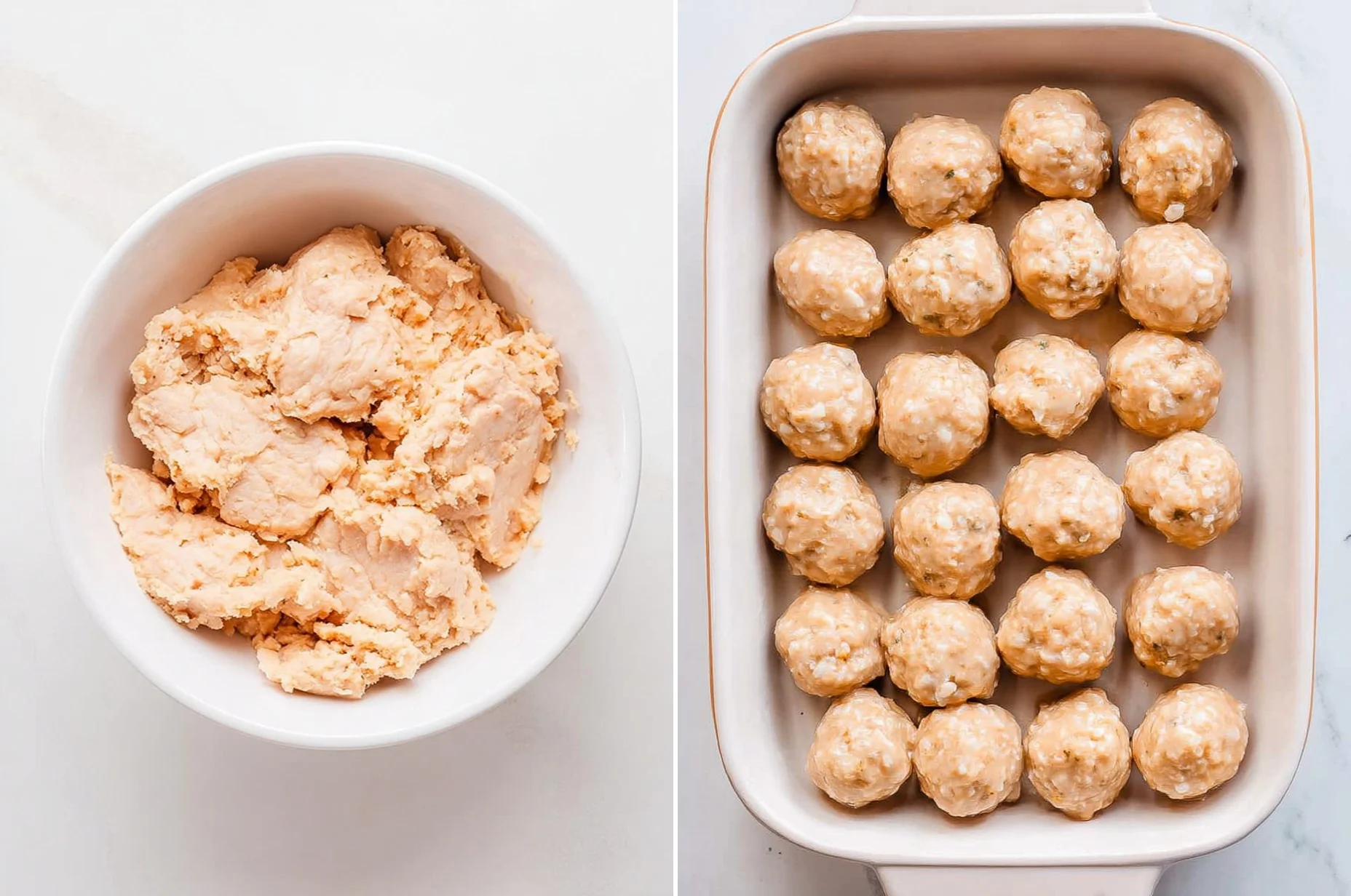 Baked Chicken Meatballs