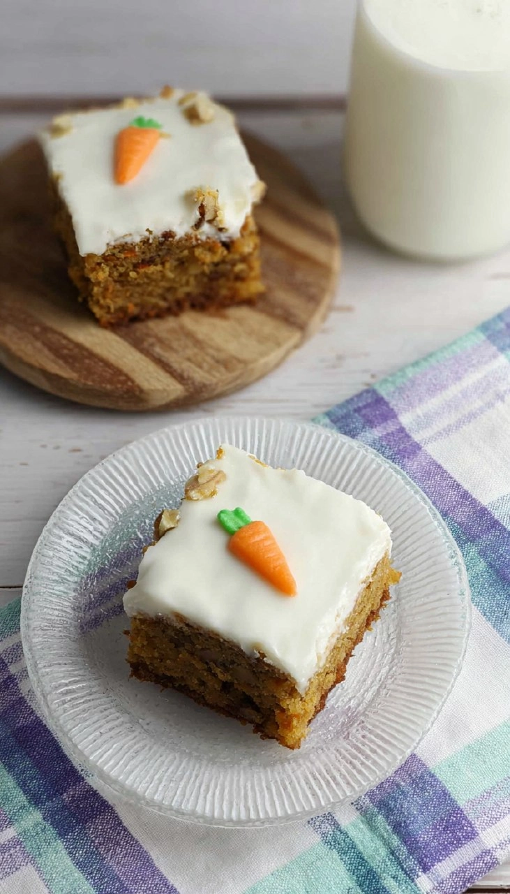 Carrot Cake Bars with Cream Cheese Frosting 127 Carrot Cake Bars with Cream Cheese Frosting