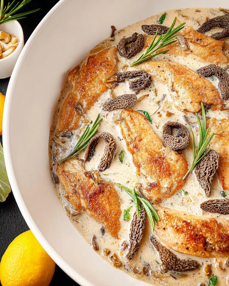 Chicken-with-Morels-Recipe