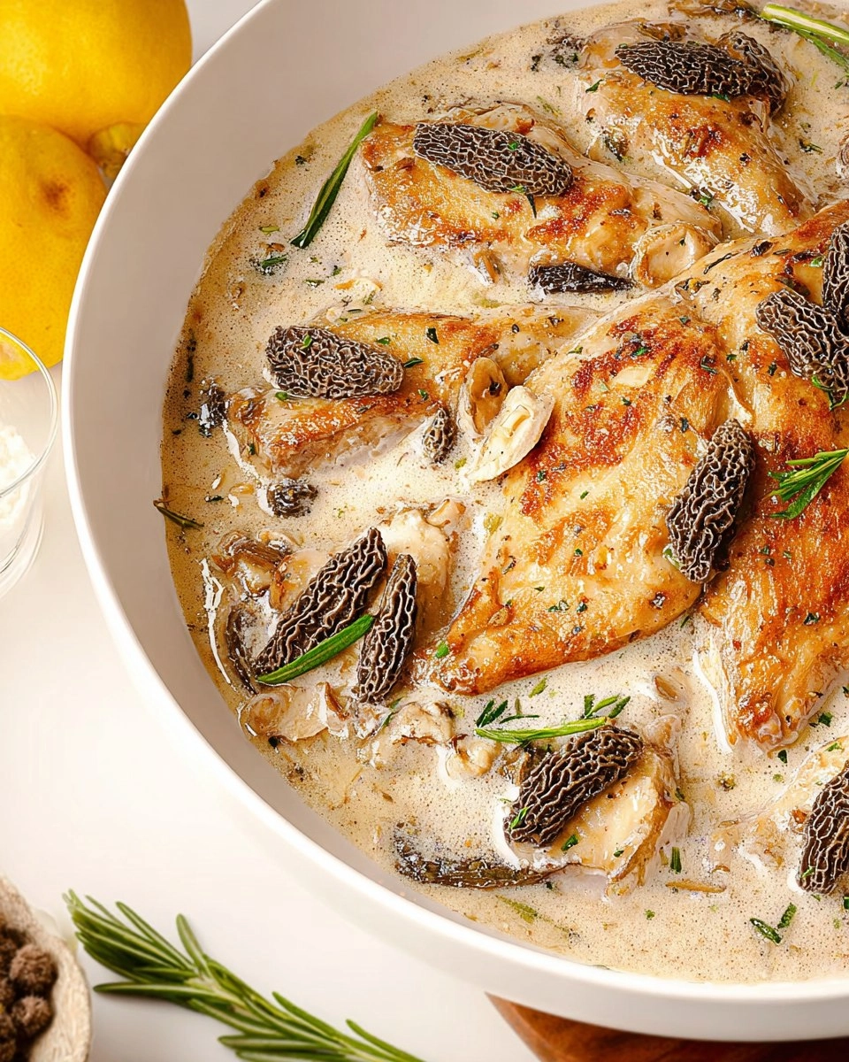 Chicken with Morels