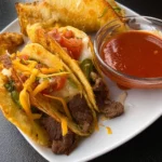 Crispy-Cheese-Steak-Tacos-Recipe