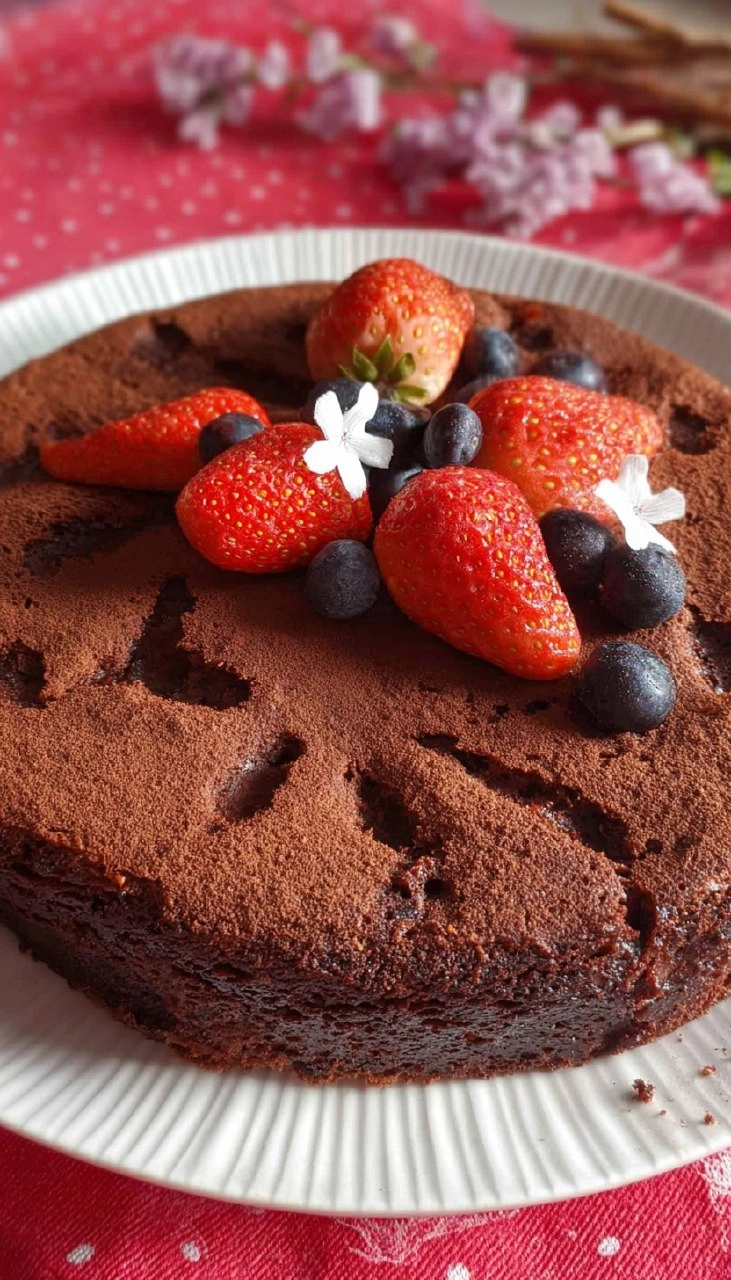 Flourless Chocolate Almond Cake Gluten Free