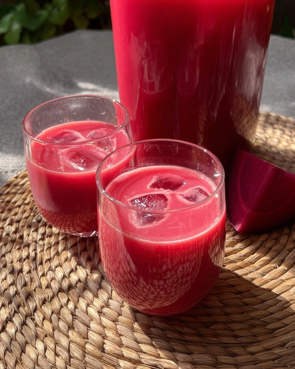 Guava Agua Fresca with Beet 44 Guava Agua Fresca with Beet