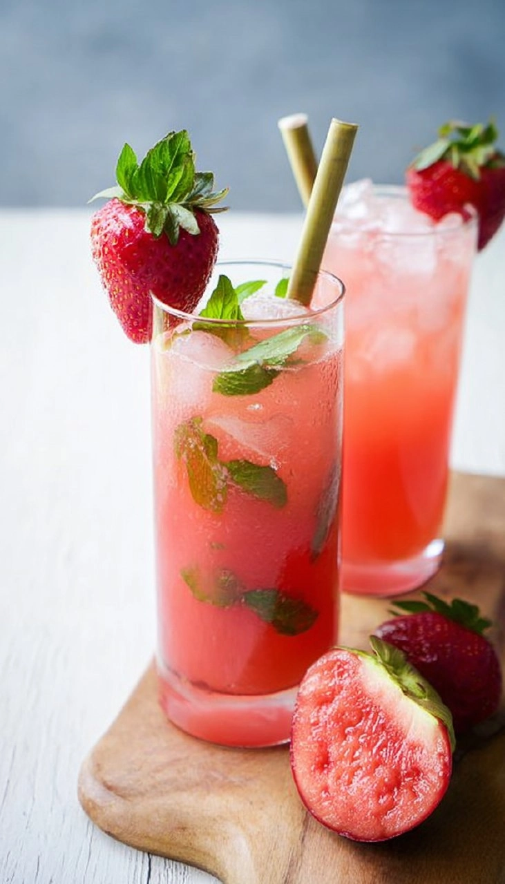 Guava Agua Fresca with Beet 45 Guava Agua Fresca with Beet