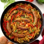 Italian Sausage and Peppers Cabbage Skillet 89 Italian-Sausage-and-Peppers-Cabbage-Skillet-Recipe