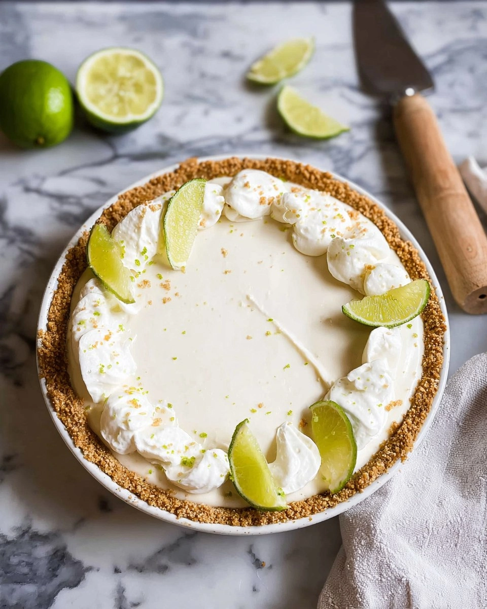 Key Lime Pie with Condensed Milk