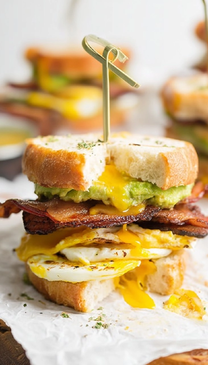Make Ahead Breakfast Sandwich