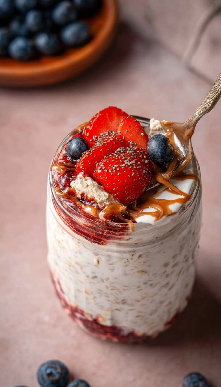 Overnight Oats with Yogurt