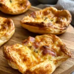 Savory-Ham-and-Cheese-Puff-Pastry-Tarts-Recipe
