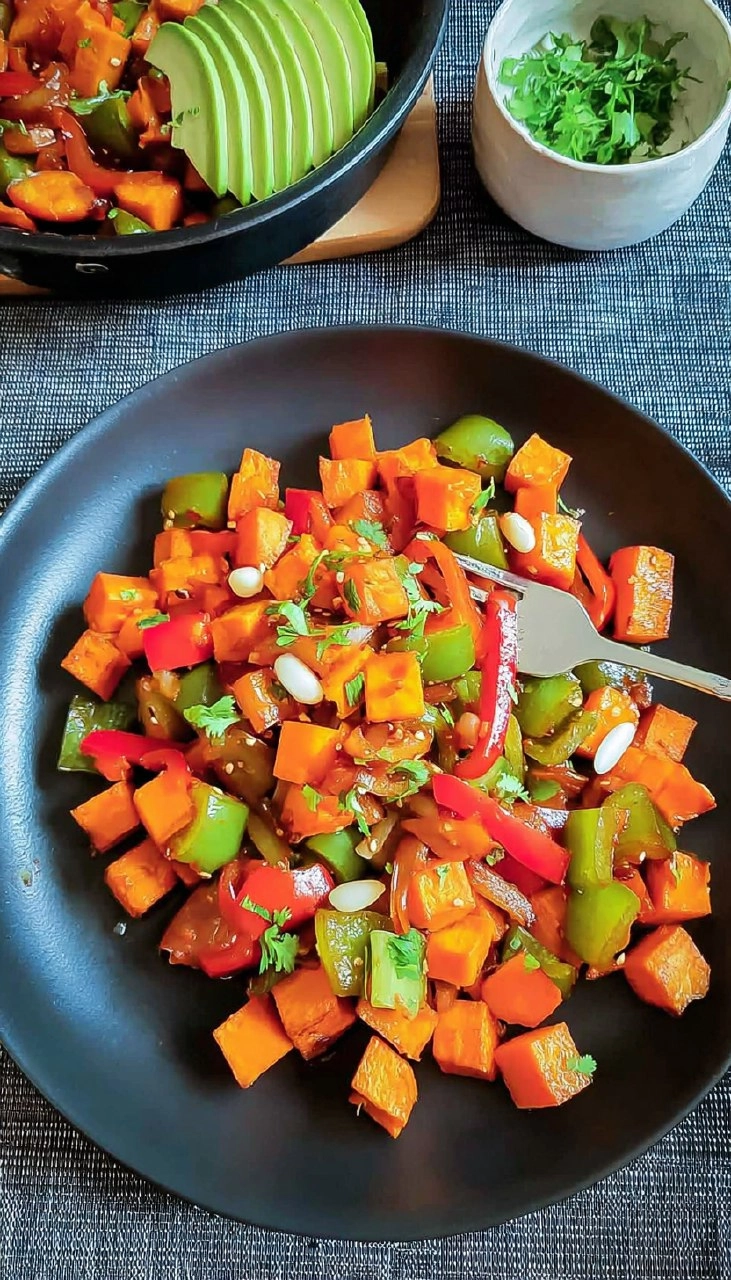 Savory Sweet Potato Stir Fry