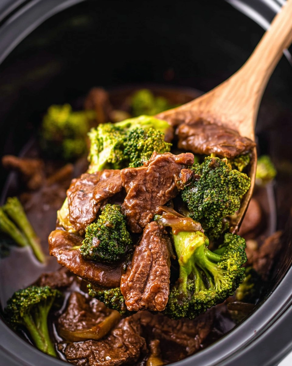 Slow Cooker Beef & Broccoli