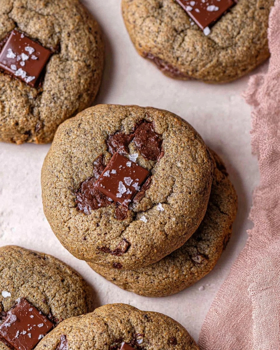 Sourdough Buckwheat Chocolate Chip Cookies