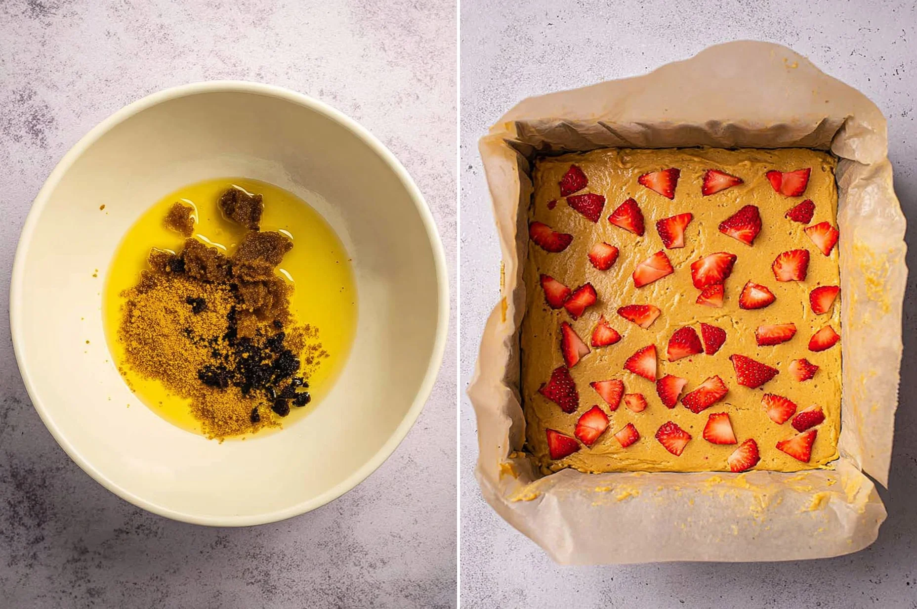 Strawberry Lemon Blondies 98 Strawberry Lemon Blondies